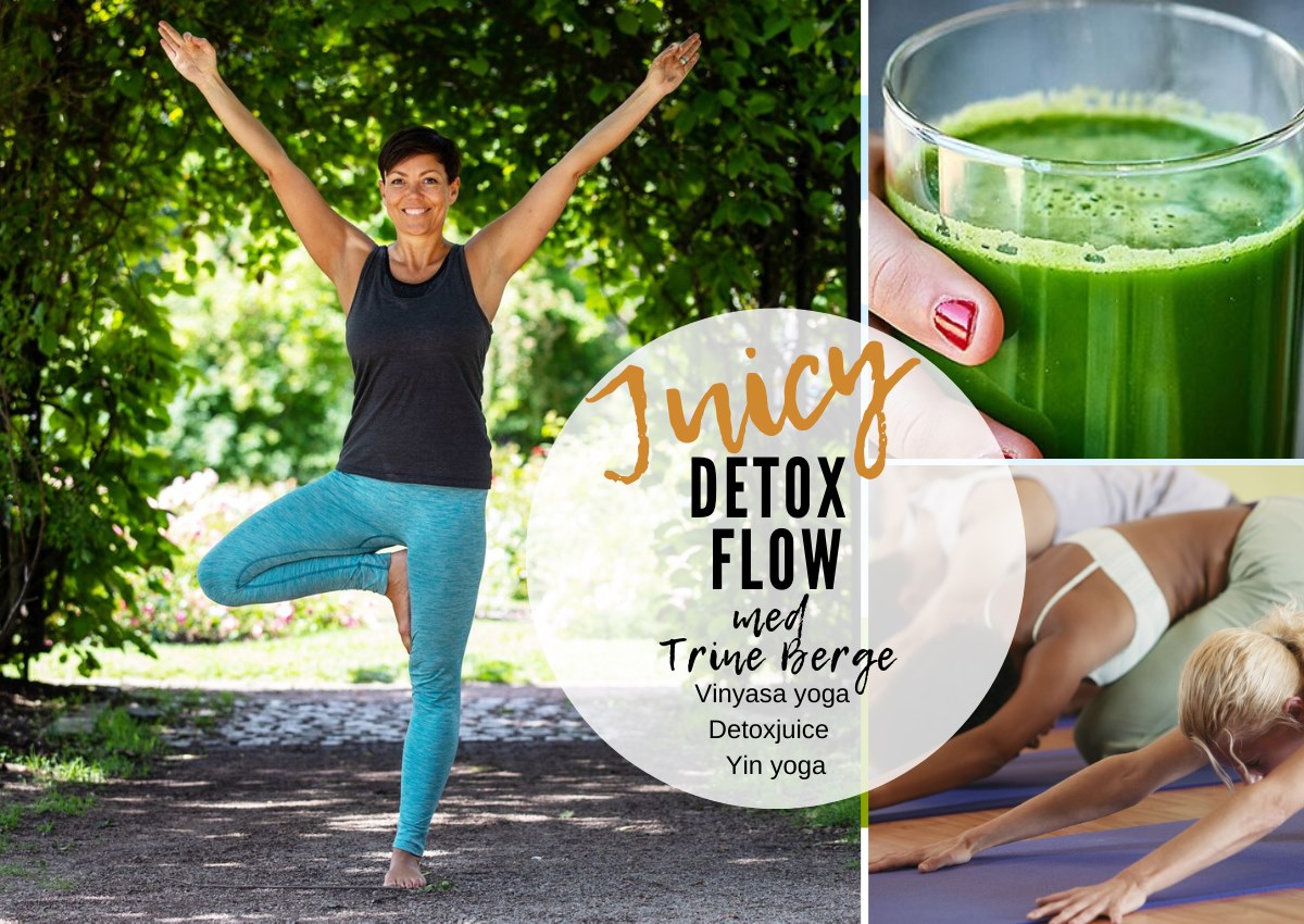 Juicy FeelGood Flow Yoga Workshop lørdag 12.mars 2022 kl 13:00 – 16:00 med Trine Berge på Lotussenteret i Larvik