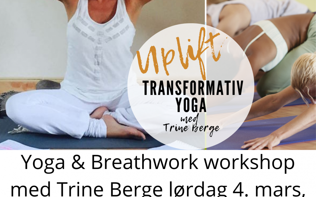 Utsatt: Yoga og Breathwork med Trine Berge søndag 15.oktober kl 12:00 – 15:30 på Lotussenteret i Larvik