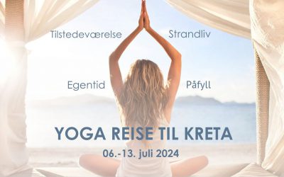 Yoga reise til vakre Kreta 6.juli – 13.juli 2024