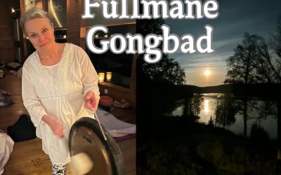 Fullmåne Gongbad dato oversikt vinter/ vår 2025 på Lotussenteret i Larvik